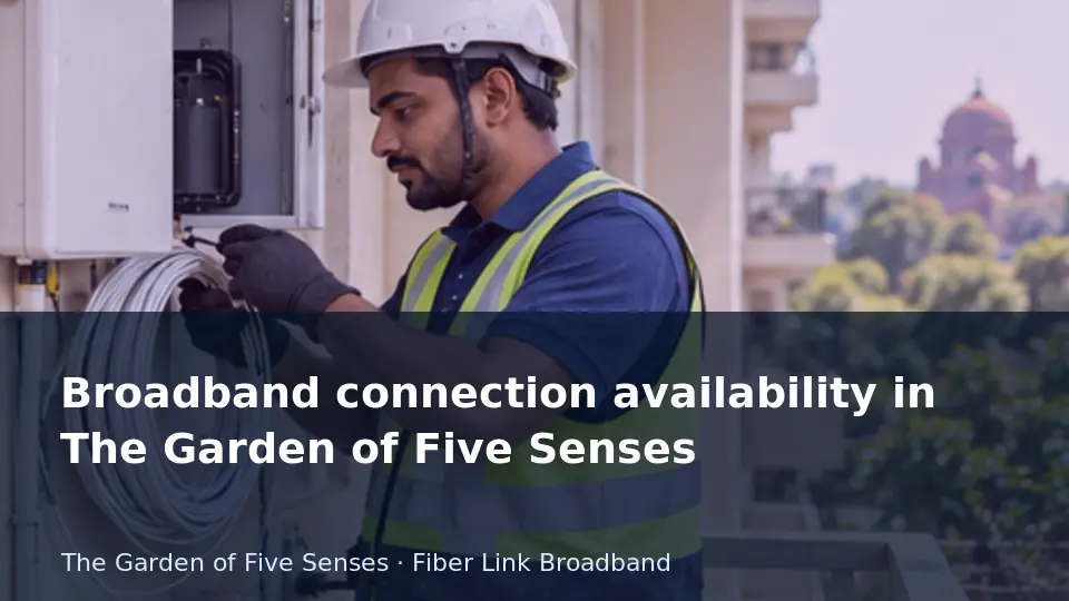 Check landmark-based enquiries against the map pin — Garden Of Five Senses guide