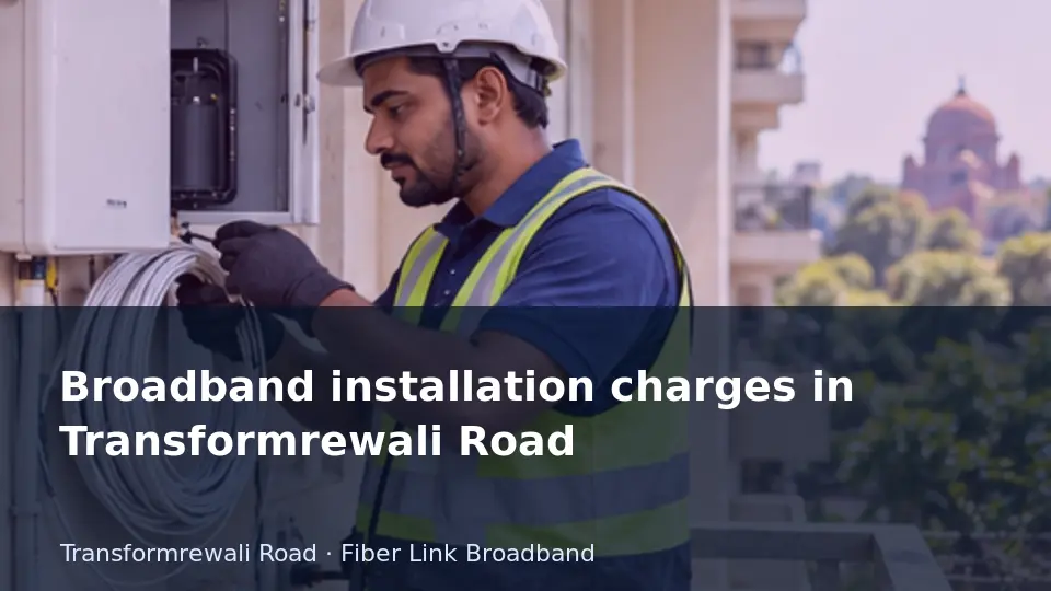 Ask how extra cable work is priced — Transformrewali Road guide