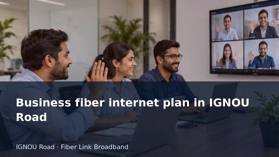 Compare business broadband with a leased-line proposal — IGNOU Road guide