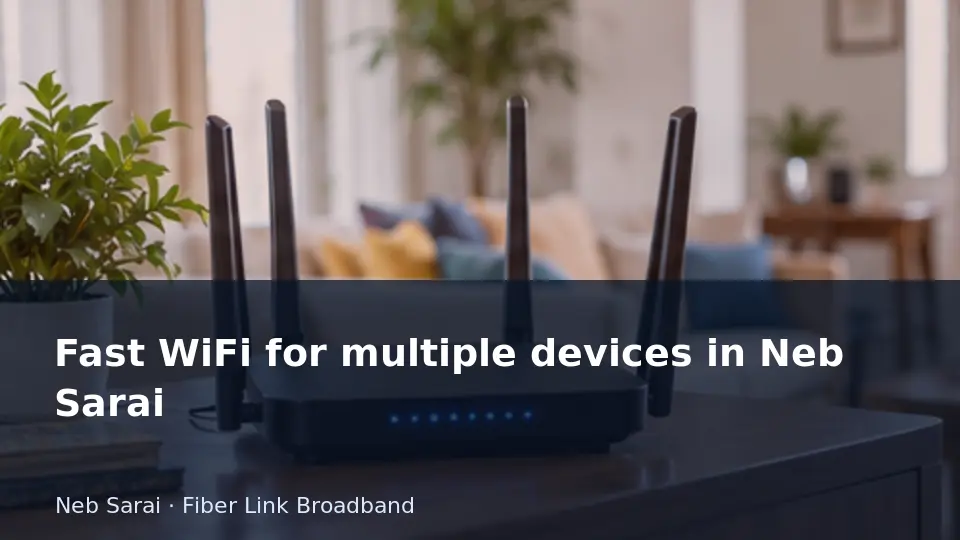 Fast WiFi for multiple devices in Neb Sarai guide