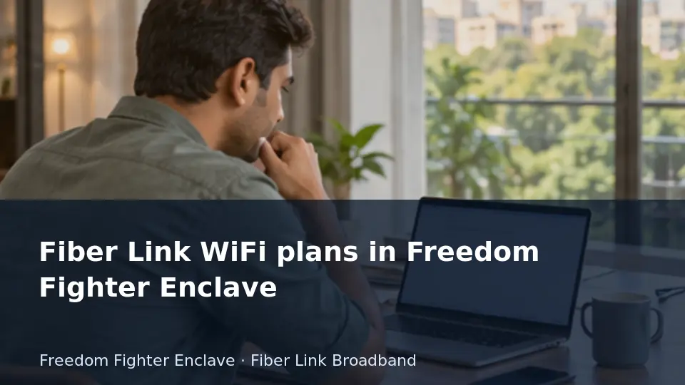 Fiber Link WiFi plans in Freedom Fighter Enclave guide