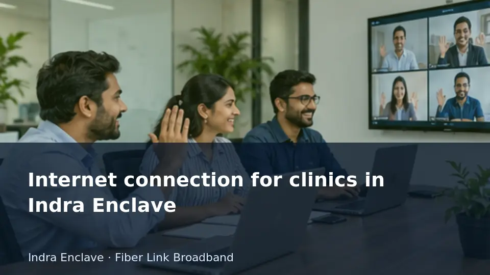 Put clinic network ownership into the handover — Indra Enclave guide