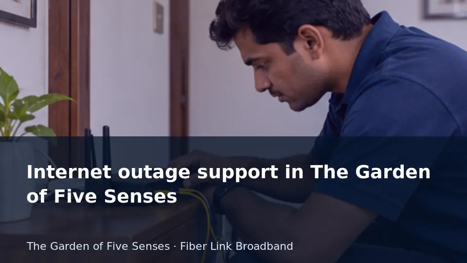 Internet outage support in The Garden of Five Senses guide