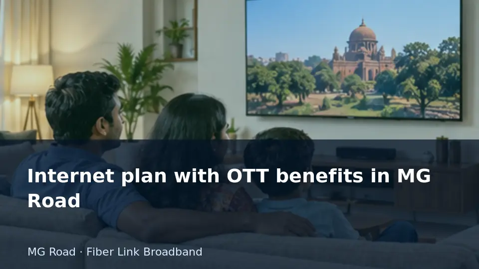 Check the conditions of bundled OTT benefits — MG Road guide