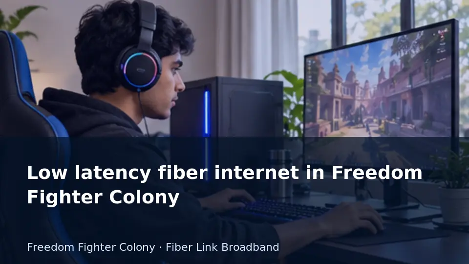 Measure game latency to the server you actually use — Freedom Fighter Colony guide