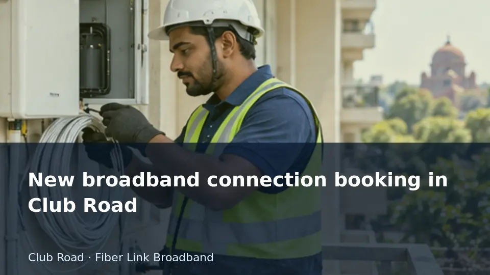 Prepare a complete first booking message — Club Road guide