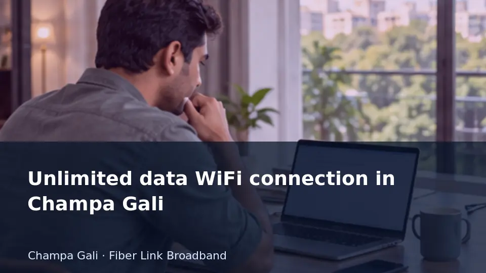 Unlimited data WiFi connection in Champa Gali guide