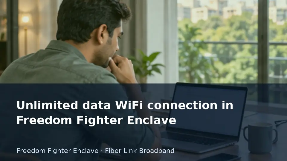 Unlimited data WiFi connection in Freedom Fighter Enclave guide